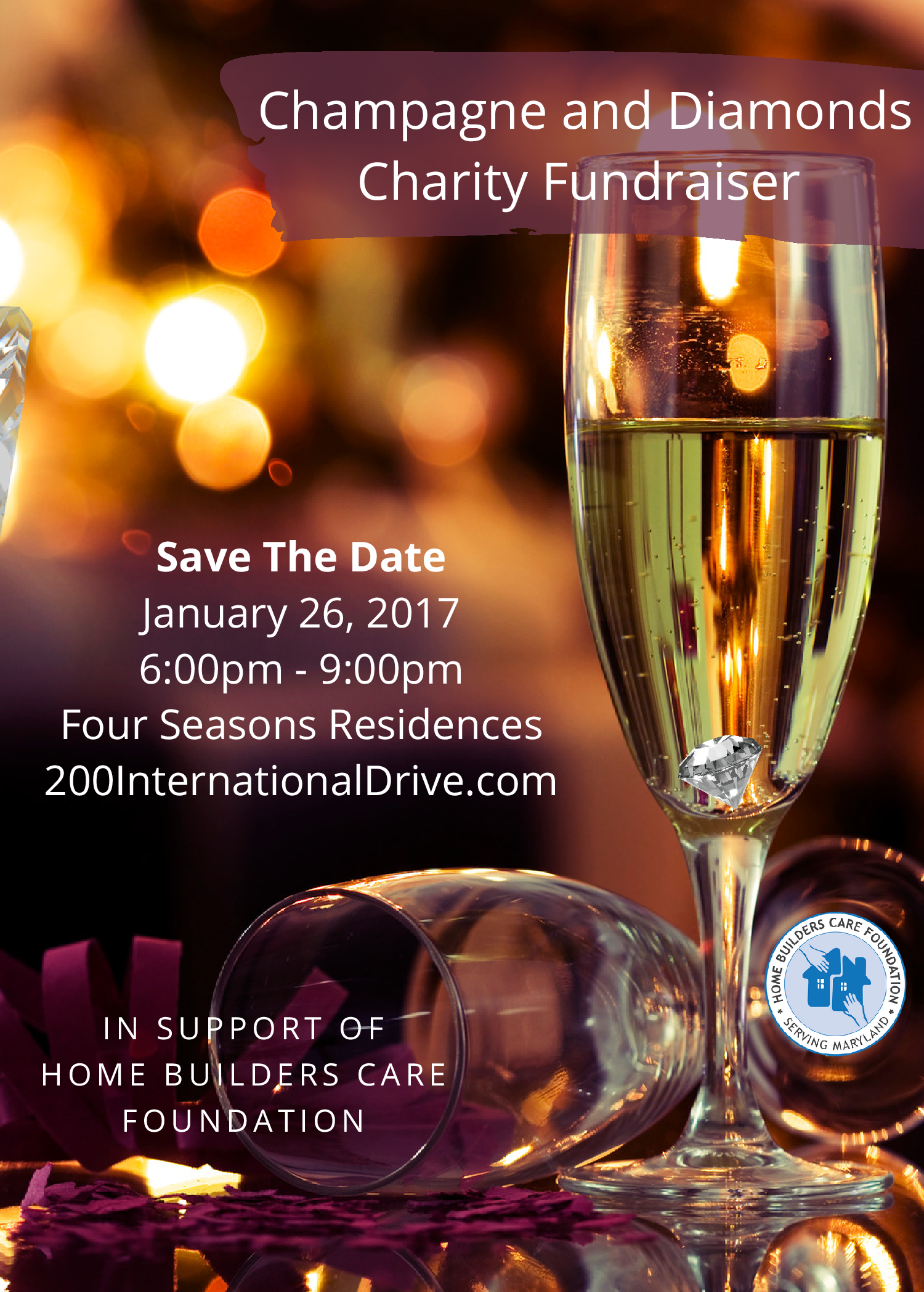 Champagne &amp; Diamonds Charity Fundraiser